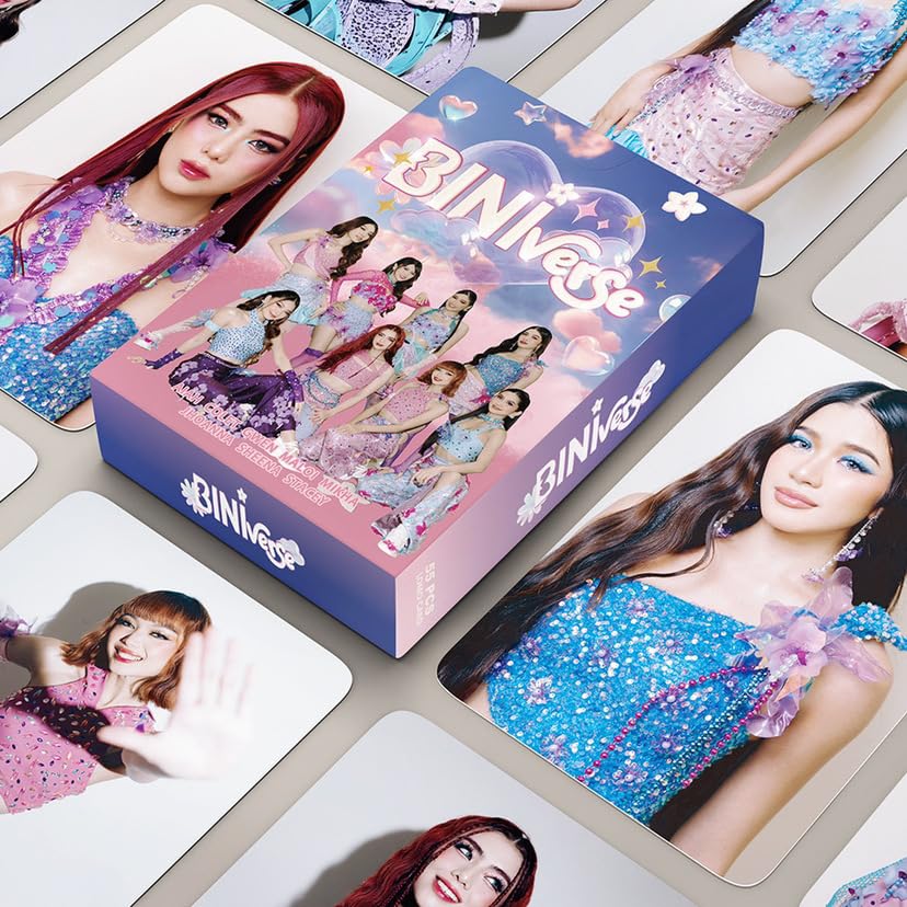 Kpop BINI 55 Cards Mini Album Photocards Set Fan Gift (BINI[2])