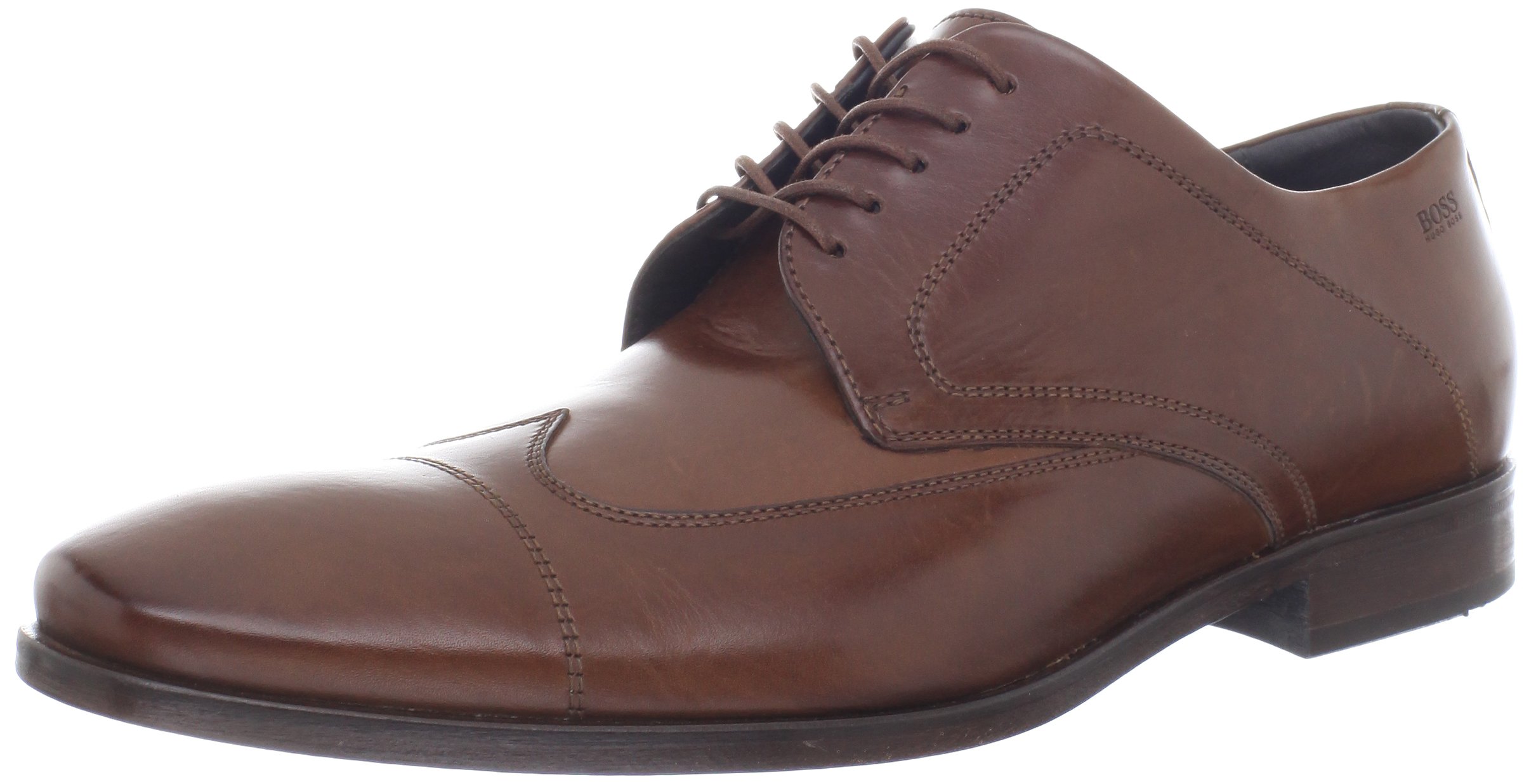BOSS Men's Bolio Lace Up,Medium Brown,7 M US