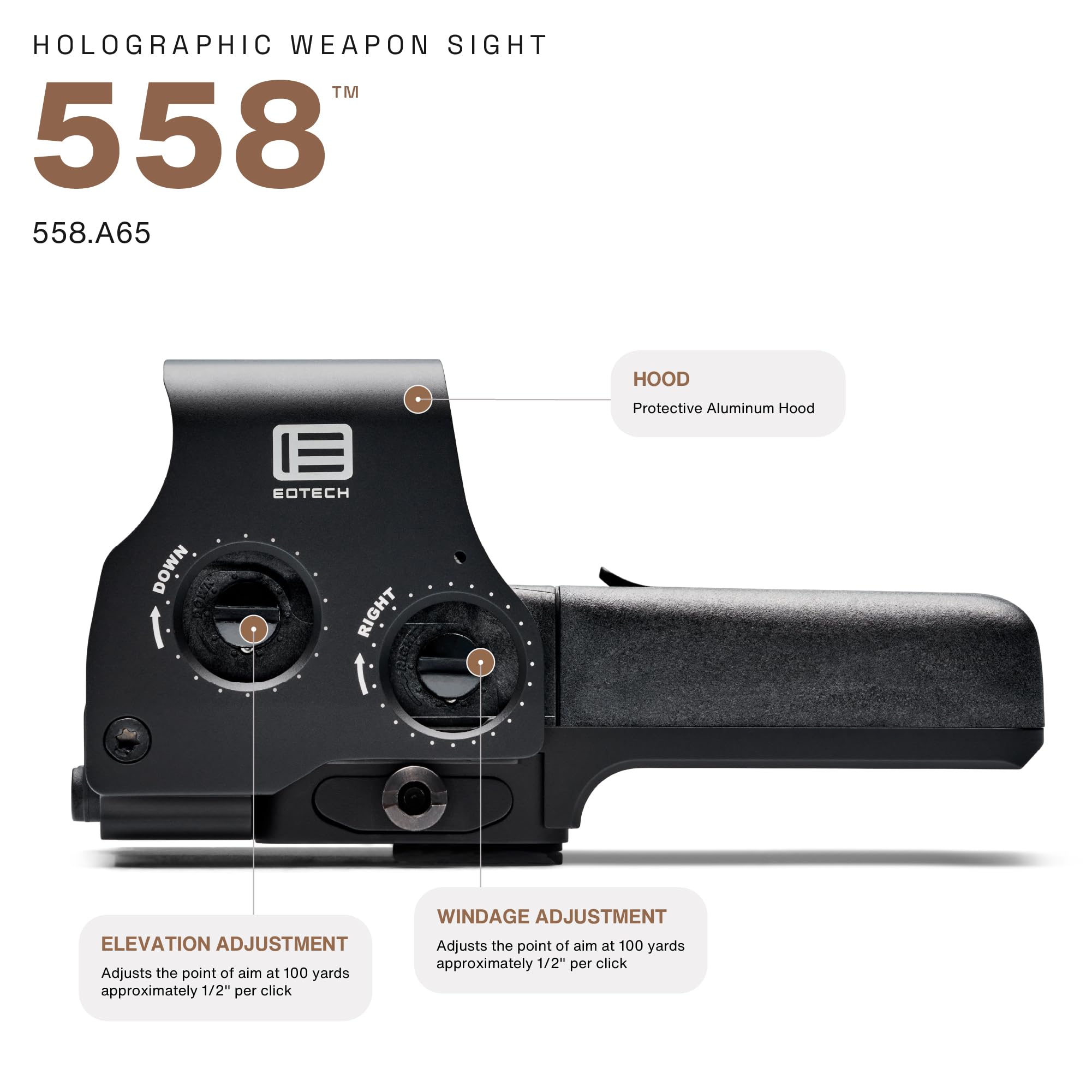 Amazon | 実物 EOTech ホロサイト MODEL 558(NVG対応モデル)正規品