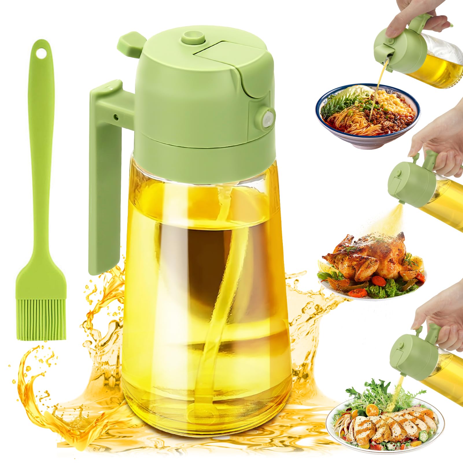 NEBULIZZATORE OLIO 100ML SPRAY PORTATILE SPRUZZATORE OLIO ACETO DA Cucina 91515501