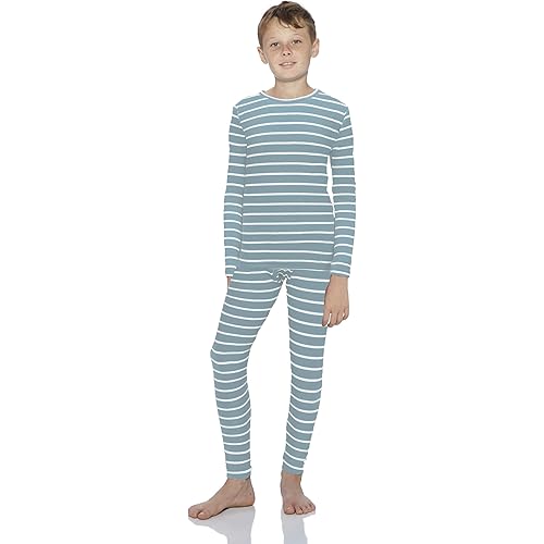 Rocky Thermal Underwear for Boys (Thermal Long Johns Set) Shirt & Pants, Base Layer w/Leggings/Bottoms Ski/Extreme Cold
