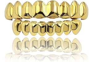 18K Gold Plated Hip Hop Mouth Grills