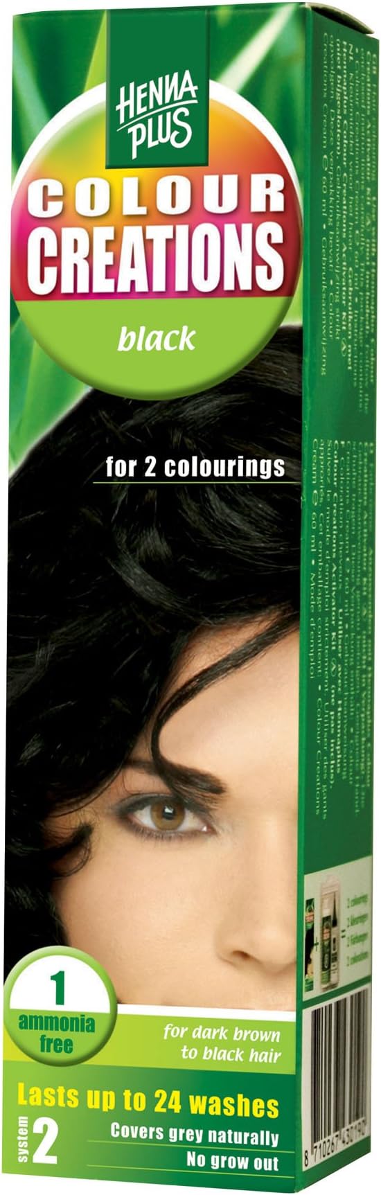 Henna Plus Colour Creations, Black