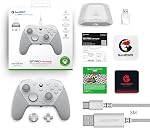 GameSir G7 Pro Wired Controller for Xbox Series X|S, Xbox One, Wireless Gamepad for PC&Android with TMR Sticks, Hall Effect Analog Triggers, 1000Hz Polling Rate, 3.5mm Audio Jack - White