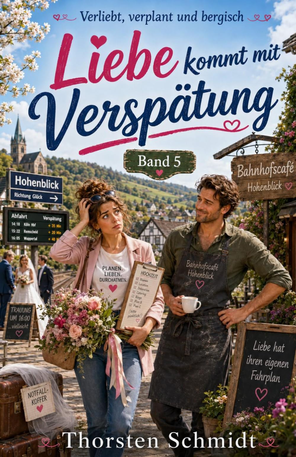 Liebe kommt mit Verspätung: Humorvoller Liebesroman aus dem Bergischen Land | Verliebt, verplant und bergisch – Band 5