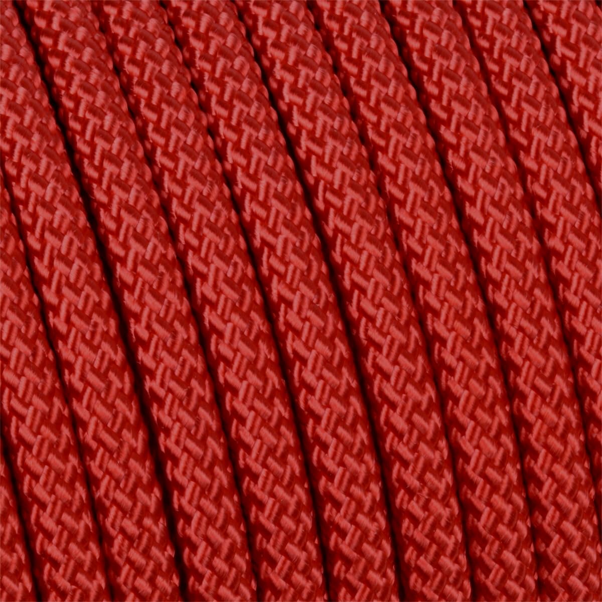Corderie Italiane 006086796 Doppia treccia skipper alta tenacità, rossa, 8 mm - 30 metri