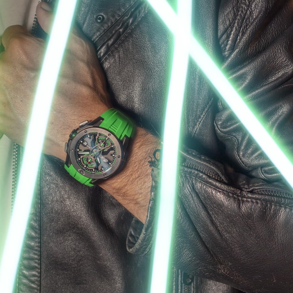 LOTUS Orologio Uomo Analogico in Gomma Verde