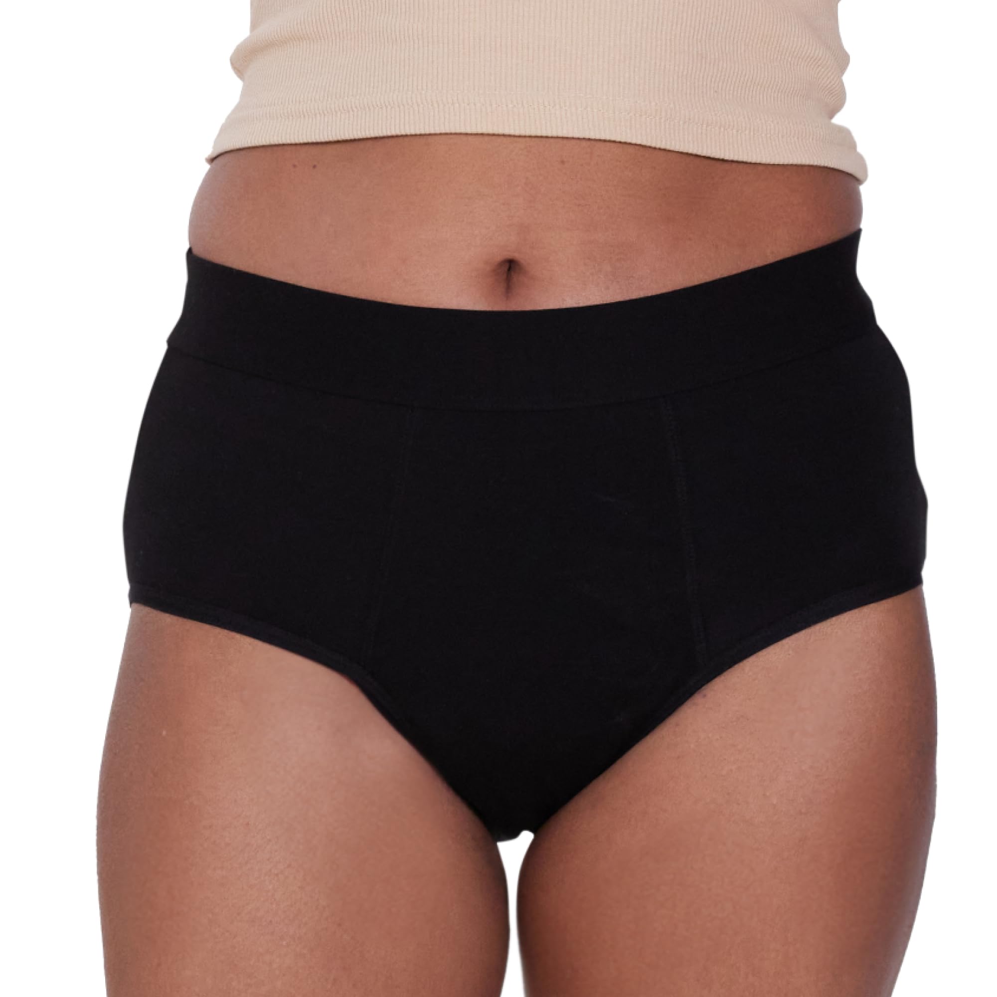 Be Me Period Panties for Women| Pack of 1| Hiphugger| Strong Leak Protection, Durable Design Underwear| Holds More Than 3 XL Pack