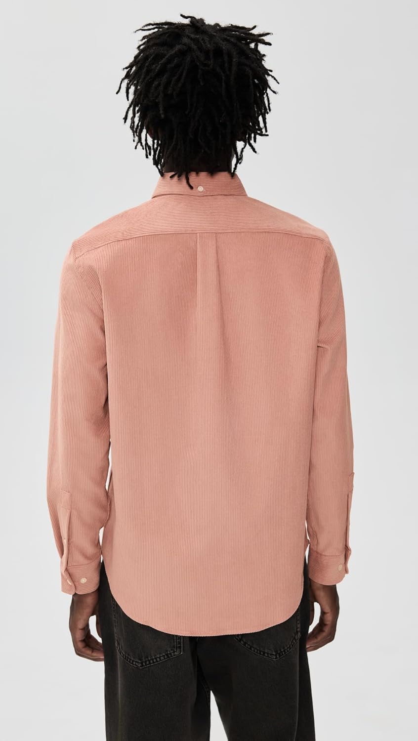 Portuguese Flannel Men's Lobo 2.0 Corduroy Button Down Shirt - Image 4