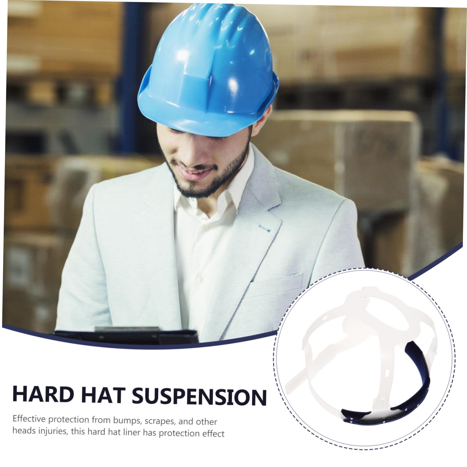 Housoutil 5st Helmfutter Schutzhelme Einlagen Für Helme Austausch des Helmeinsatzes Schwarze Kappe Helm-schutzhelm-aufhängung Schutzhelm-Innenfutter Für Helme Hüte Kappen Sport