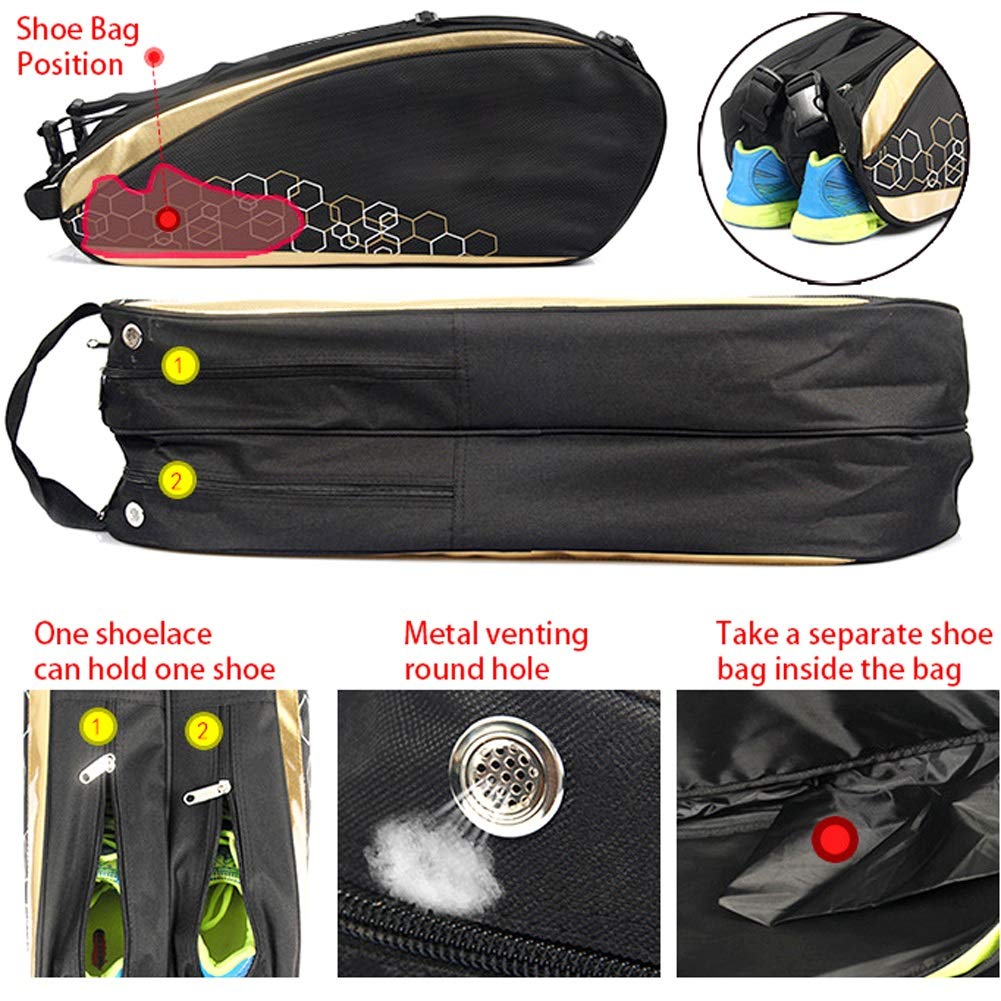 Tennis Ball Racket Rugzak voor School, Reis Laptop Tas Waterdichte Casual Daypack Sporttas College Boekentas voor Tieners Mannen Vrouwen