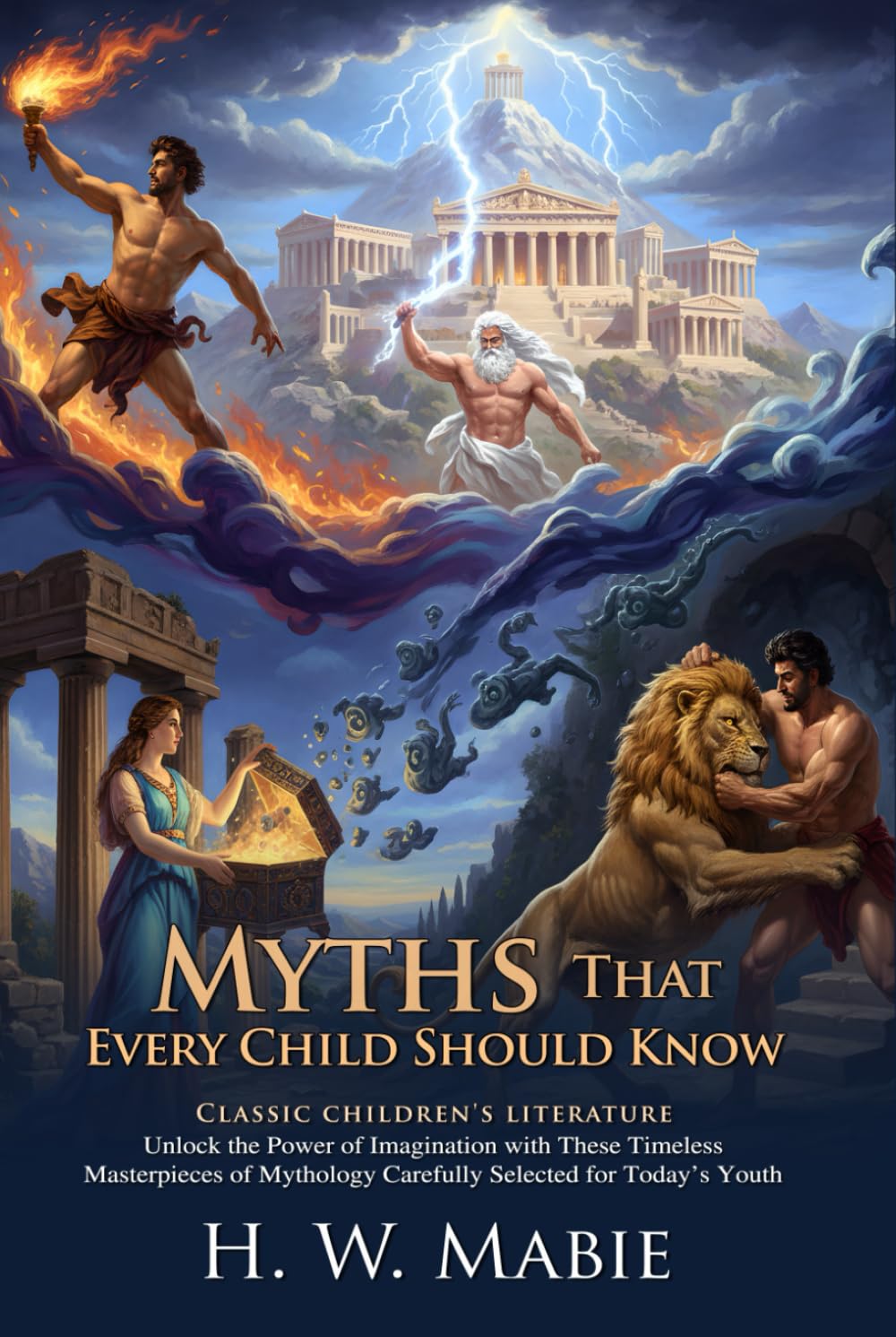 Myths That Every Child Should Know: Classic Tales of Heroes and Ancient Gods: Epic Stories of Bravery and Virtue - Illustrated with Biography and Commentary
