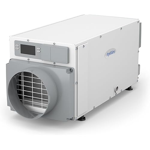AprilAire E070 Pro 70-Pint Crawl Space Dehumidifier with Drain Hose, Commercial-Grade Whole-House Dehumidifier for Crawlspace, Basement, or Whole Home up to 2,200 sq. ft.