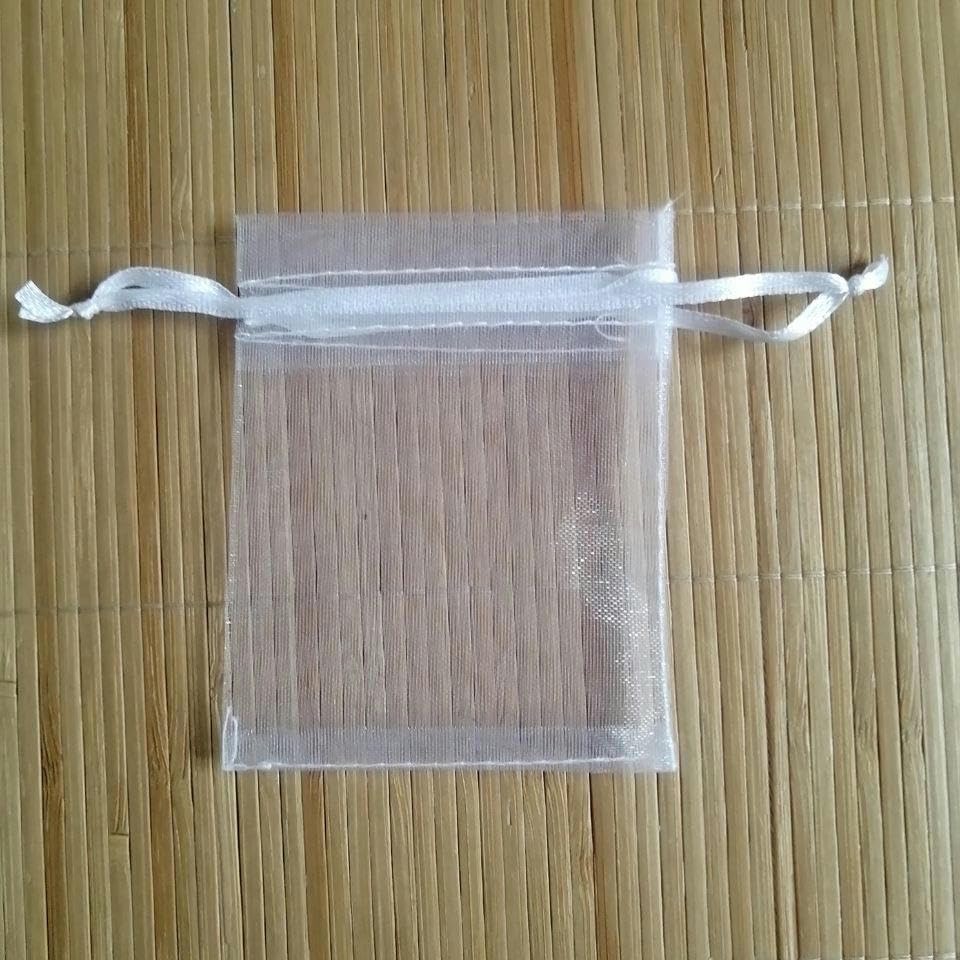 1000 pcs/lot 7 x 9 9 x 12 10 x 15 cm clair Organza cadeau sacs bijoux pochettes cordon sacs d'emballage Noël mariage anniversaire cadeau sac-crevettes en poudre-13 x 18 cm