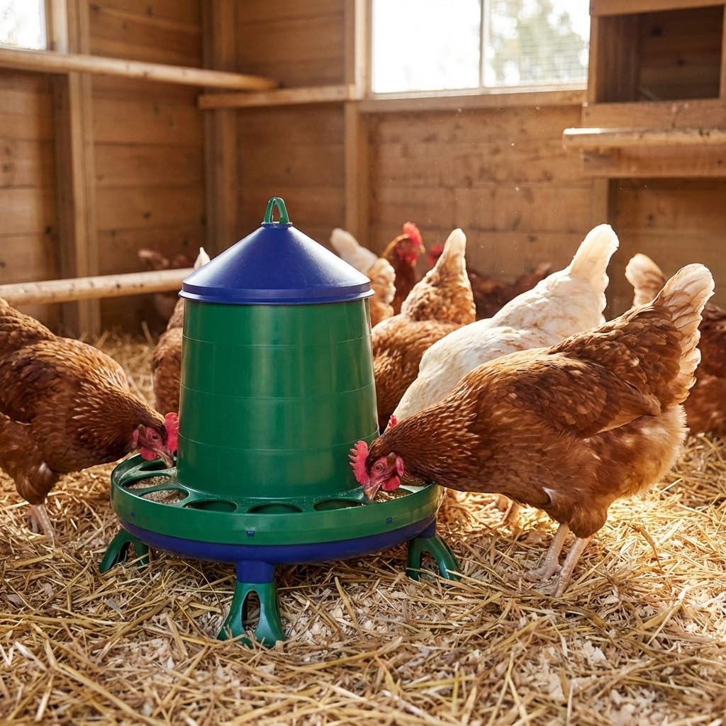 Mangiatoia galline 12 kg, misure 46x50 cm