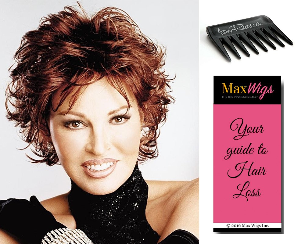Tango Wig Color R56 – Raquel Welch Women’s Wigs Short Shag Monofilament Top with Bangs Bundle with Comb, MaxWigs Hair Loss Booklet Tango Wig Color R56 – Raquel Welch Women’s Wigs Short Shag Monofilament Top with Bangs Bundle with Comb, MaxWigs Hair Loss Booklet