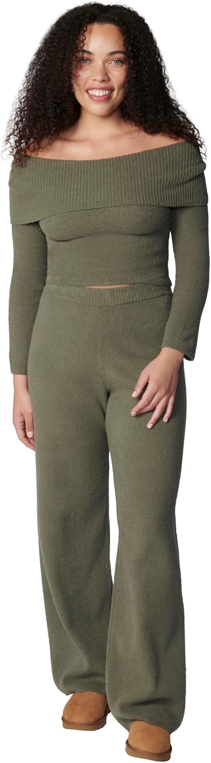 florence by mills Women's Plush Collection Wide Leg Pant - Image 4