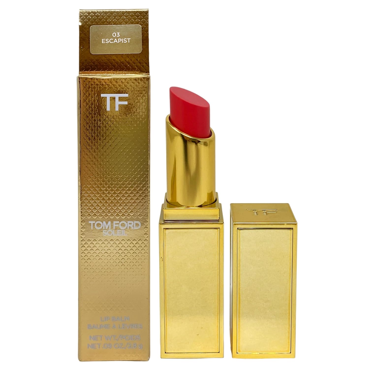 Tom Ford Soleil Lip Balm -03 Escapist- (Bright Warm Pink) .09 oz / 2.8 g