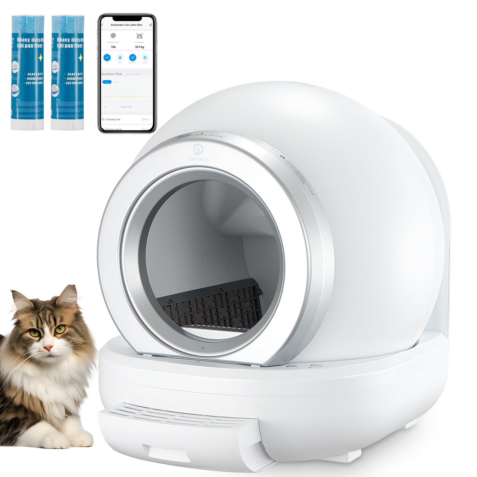 Self Cleaning Litter Box Automatic Cat Litter Box Self Cleaning