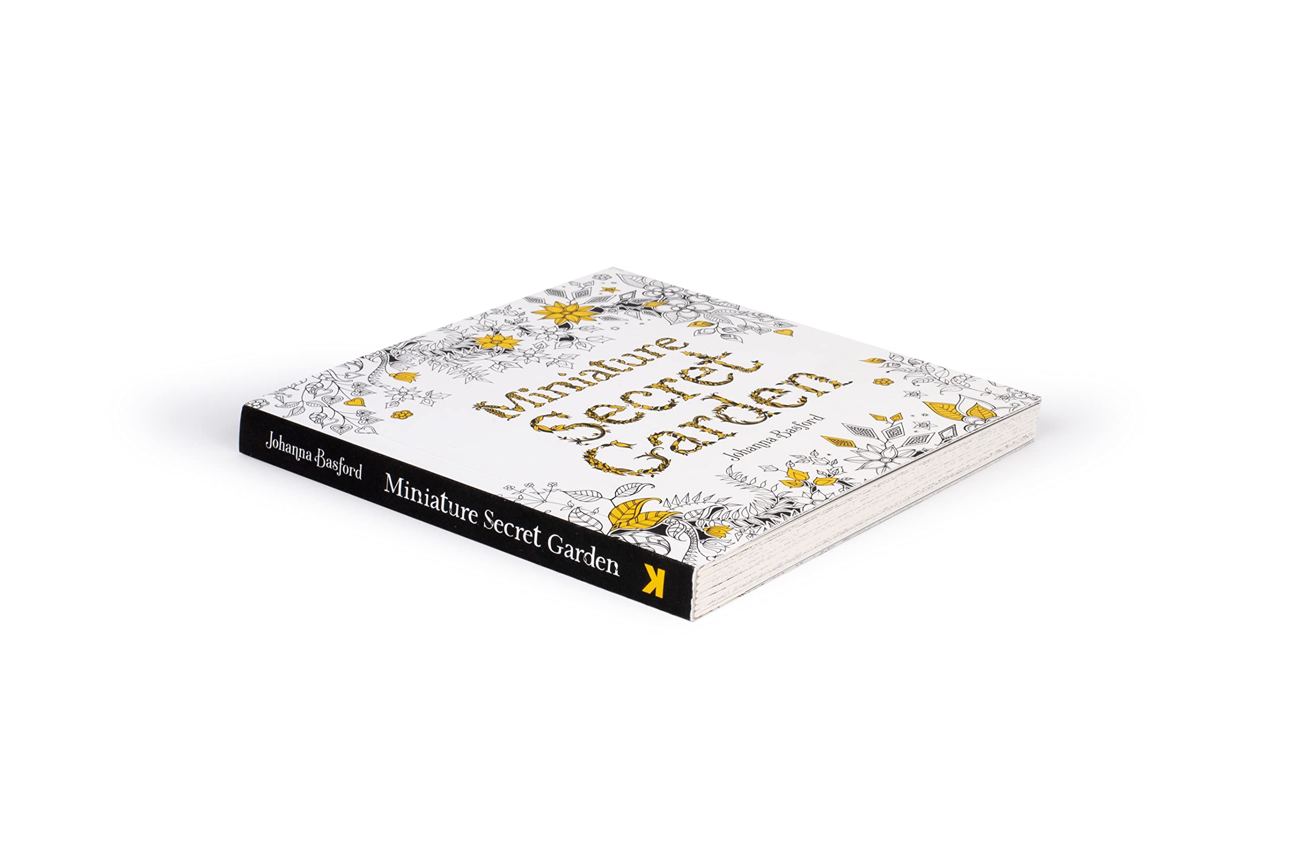 Miniature Secret Garden /anglais: A Pocket-Sized Coloring Book for Adults