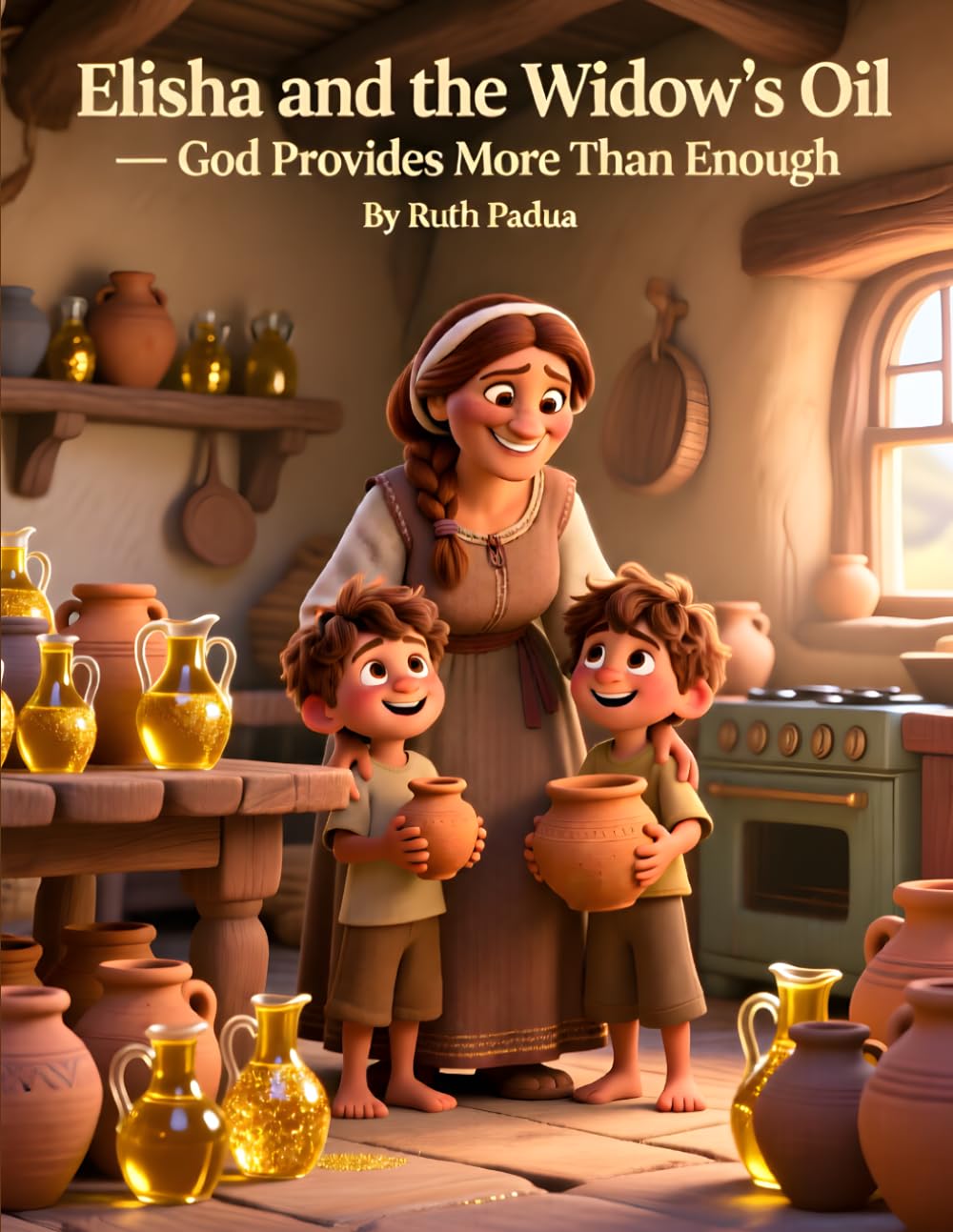 Bible Stories, Elisha and the Widow's Oil, Biblical Stories, Christian Children's Stories, Sunday school Activity Book: Religious, Inspirational Book, ... Book, Biblical Stories for Kids, Noah's Ark