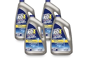 Rid-X Liquid Professional Septic Treatment (6-Month Supply, 48 Oz, 4-Pack)