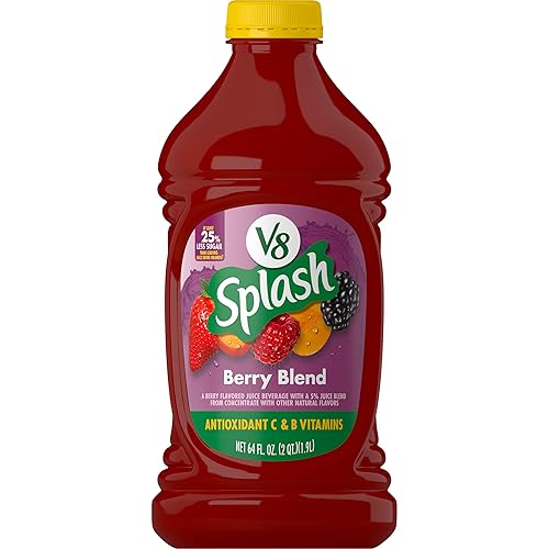 Miniatura 32 de V8 Splash Diet Tropical Blend - Bebida de jugo saborizado, botella de 64 onzas líquidas
