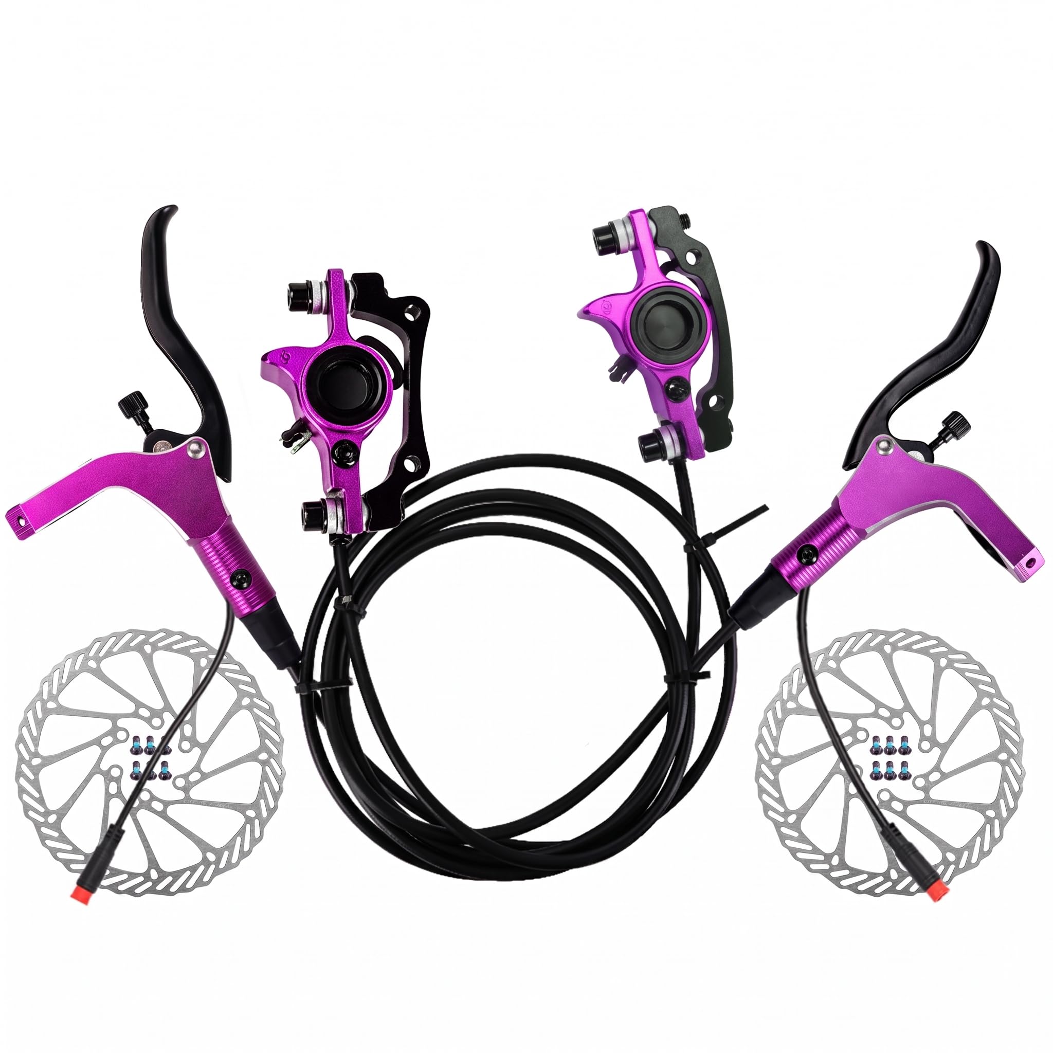 E-Bike Hydraulic Disc Brake Kit with 160mm Rotors