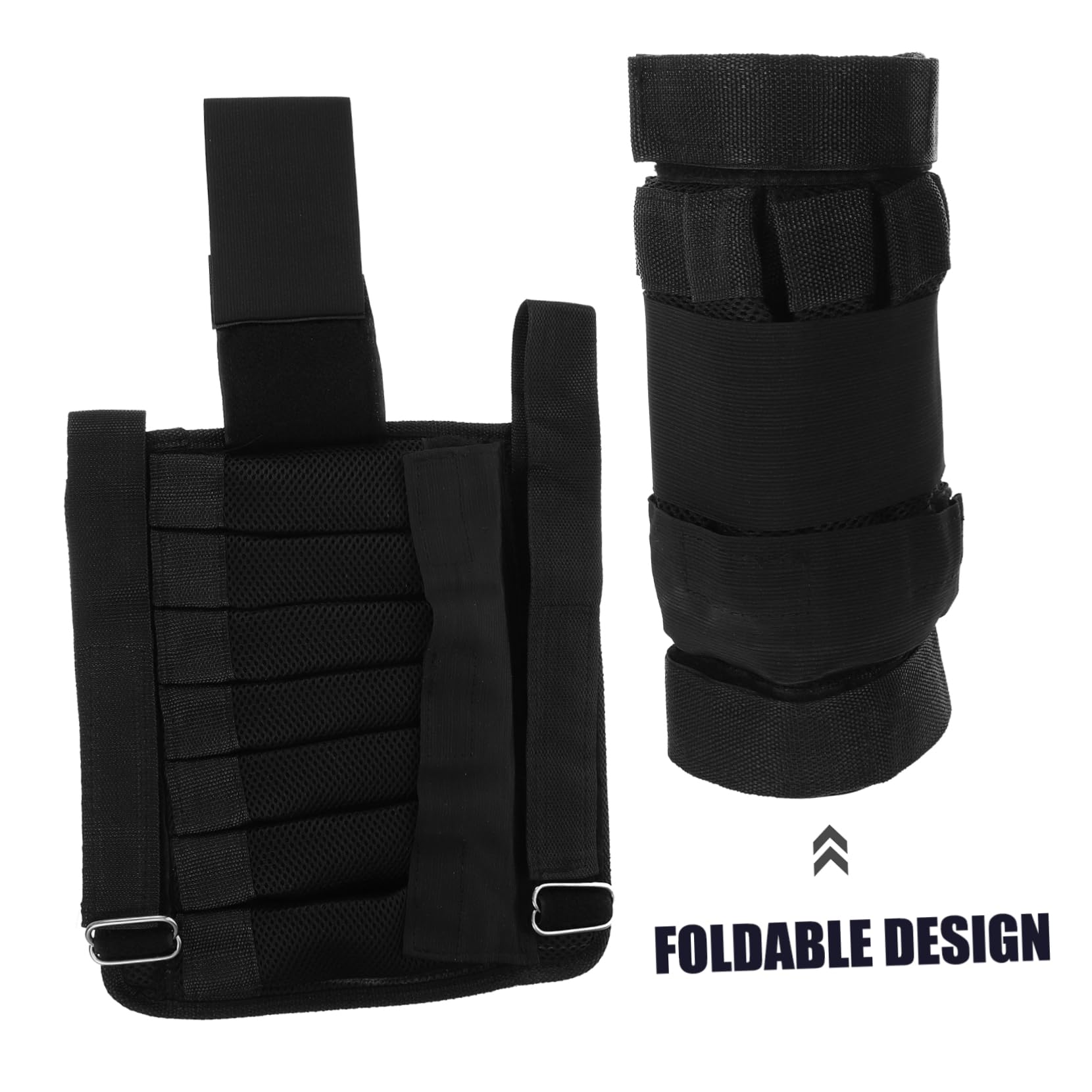 Abaodam Pesi per Caviglie Regolabili Traspirante a Rete, Fascia Elastica per Allenamento Gambe e Riabilitazione, Set da 2 Pezzi per Corsa e Fitness Uomo Donna