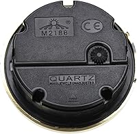 Vista 9 de Reloj clásico Craft Movimiento de cuarzo 2-1/2 (2.559 in) Relojes redondos Cabeza Insertar Número romano