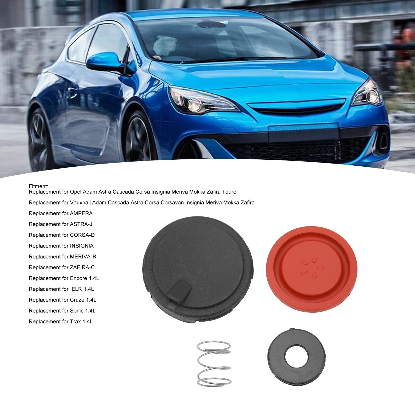 Kit di Riparazione Coperchio Valvola PCV, Kit Membrana di Riparazione Coperchio Valvola PCV 55573746 Sostituzione per Opel Adam Astra Corsa E Meriva B Mokka