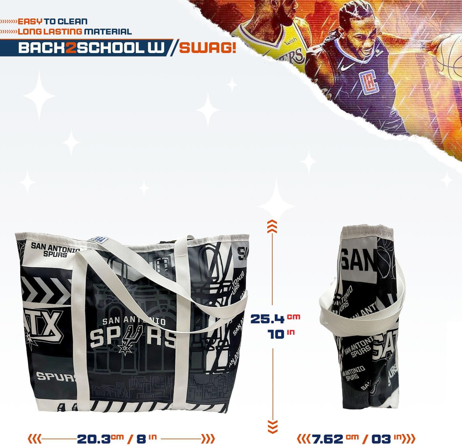 Pro Specialties Group San Antonio Spurs Tote TM1854