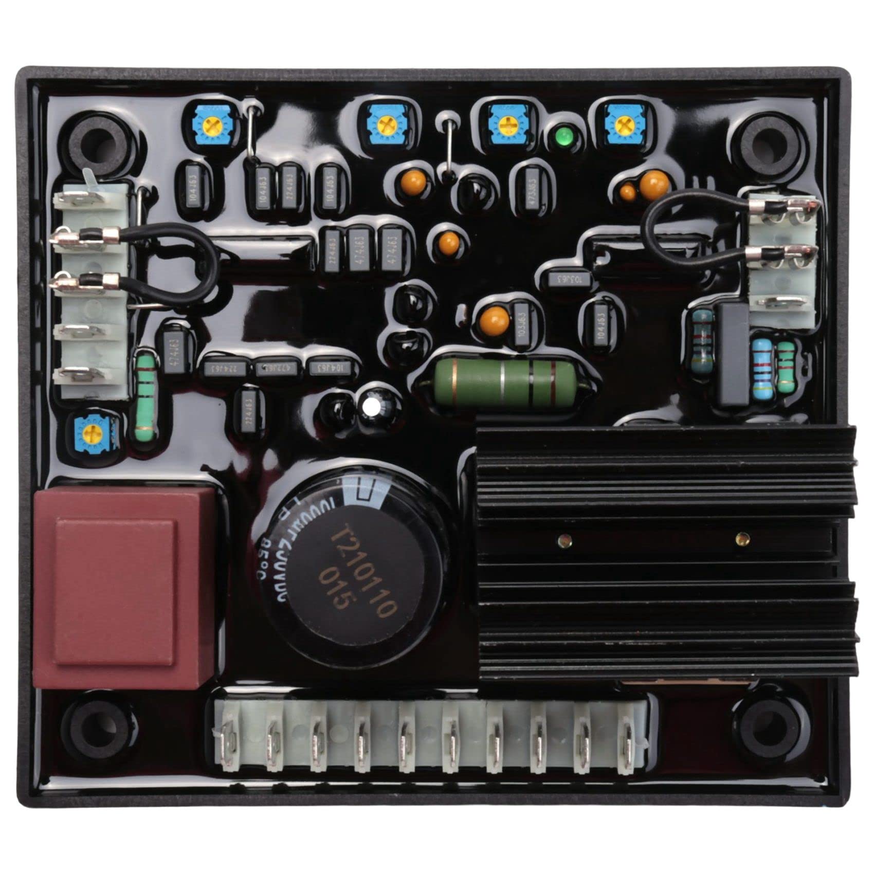 AVR R438 Regolatore di tensione automatico alternatore stabilizzatore adatto per generatore Leroy Somer