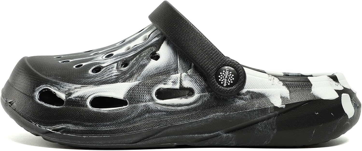 Kids Classic Camo Garden Clogs for Boys Girls Lightweight Adjustable Water Sandals with Non-Slip Sole, Quick-Dry Design for Little and Big Kid - Image 2