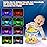 Tsomtto Baby Musical Toys 12 Months Rotating Projector Light Up Infant Tummy Time Toys Sensory Toddler Toy Age 1-2-4 New Birthday Gifts for 1 Year Old Girl Boy Baby Aquarium Learning Toy