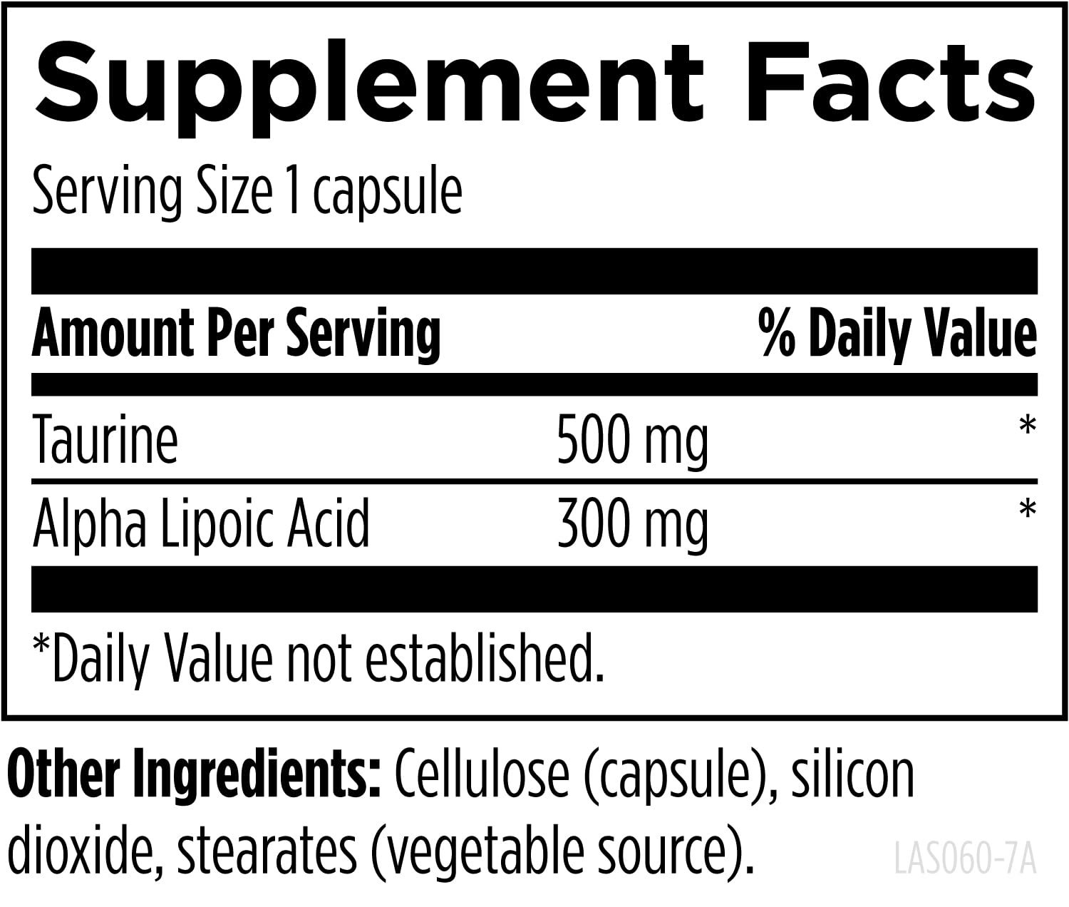 Designs for Health Lipoic Acid Supreme, ALA Supplement, 60 Capsules — Amazon image 2