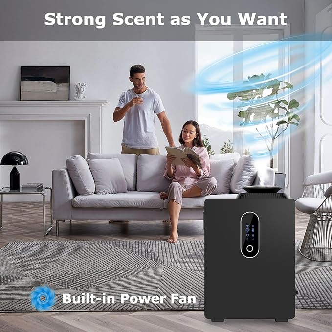 Difusor de Aromas HVAC SWUVUXO 1000ML, WiFi, Cobertura 6000 Sq.Ft miniatura 7