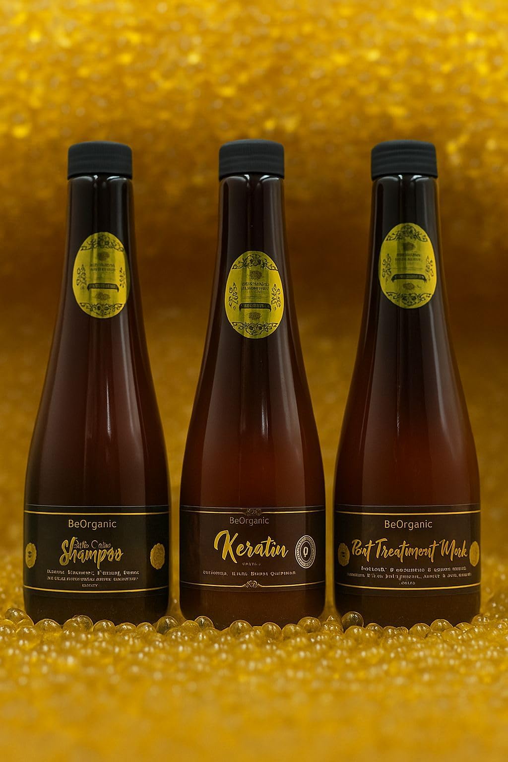 BeOrganic Keratin Treatment Set 1200ml