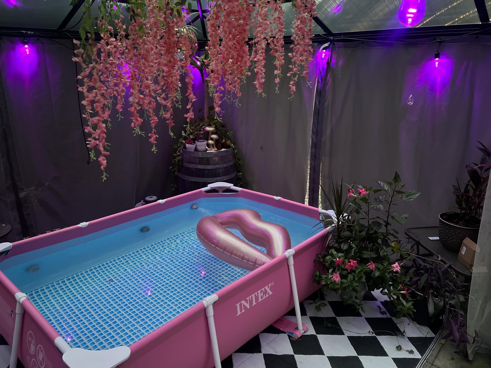 Buy CEWOR 24pcs Artificial Wisteria Vine 3.6 Feet Fake Flowers Ratta ...
