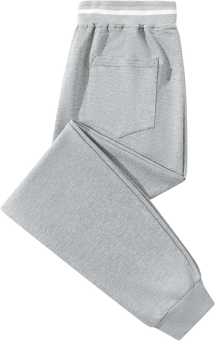 FoxQ Mens Sweatpants with Pockets Sports Joggers Athletic Running Casual Yoga Pants