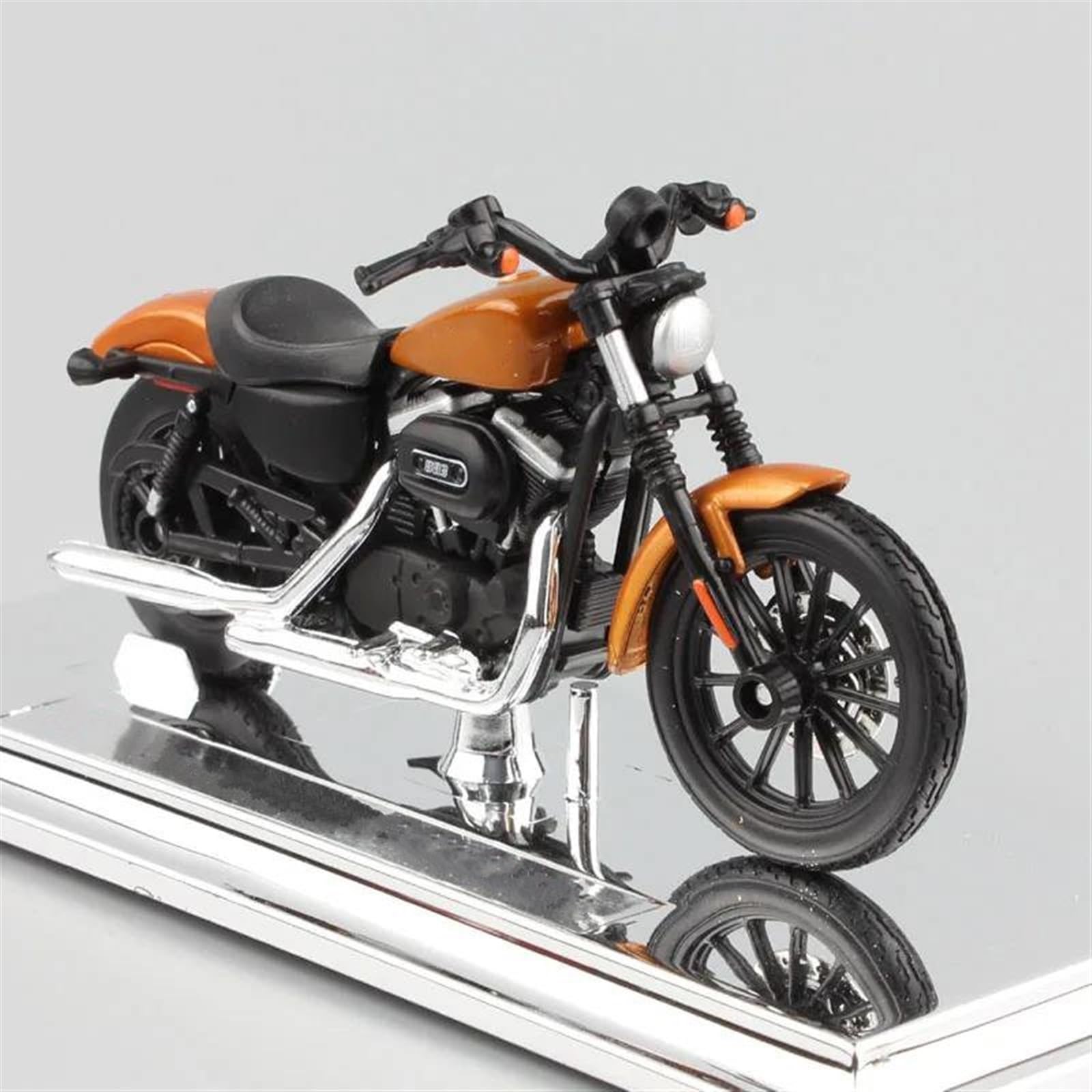 SEYXF Motorbike Toy Motorcycle Simulation Diecast Model Collection Gift 1/18 for Harley Sportster Lron 883 2014