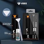 VSGO Full Frame Sensor Cleaning Kit, 12pcs Sensor Swabs & 10ml Sensor Cleaner for Nikon Sony Canon DSLR Camera Clean (VS-S03-12)
