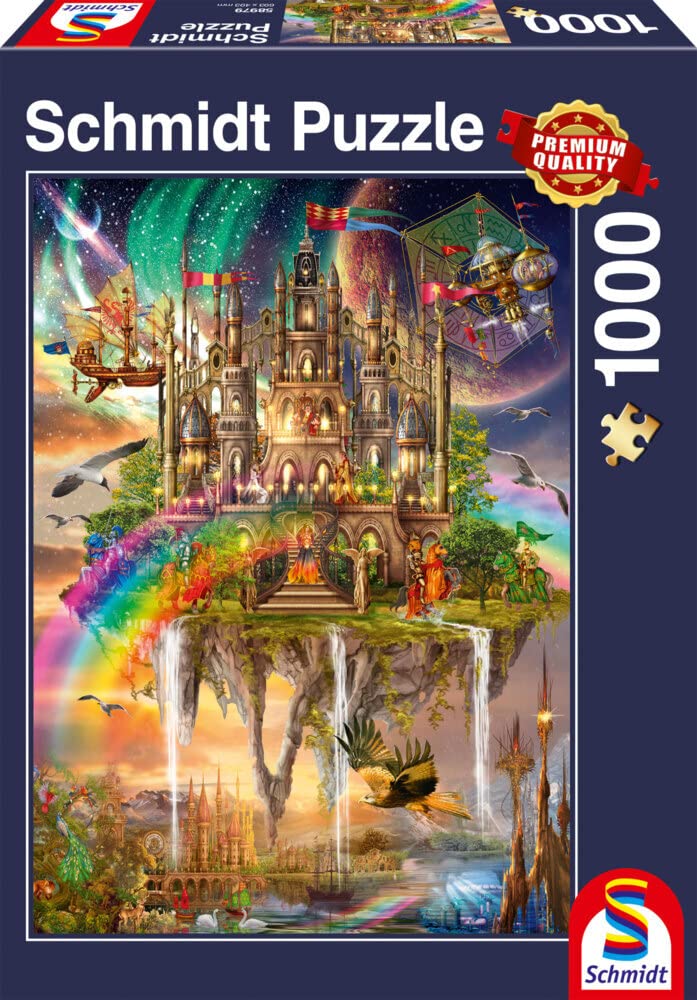 Schmidt Spiele 58979 City in the sky, 1000 piece jigsaw puzzle