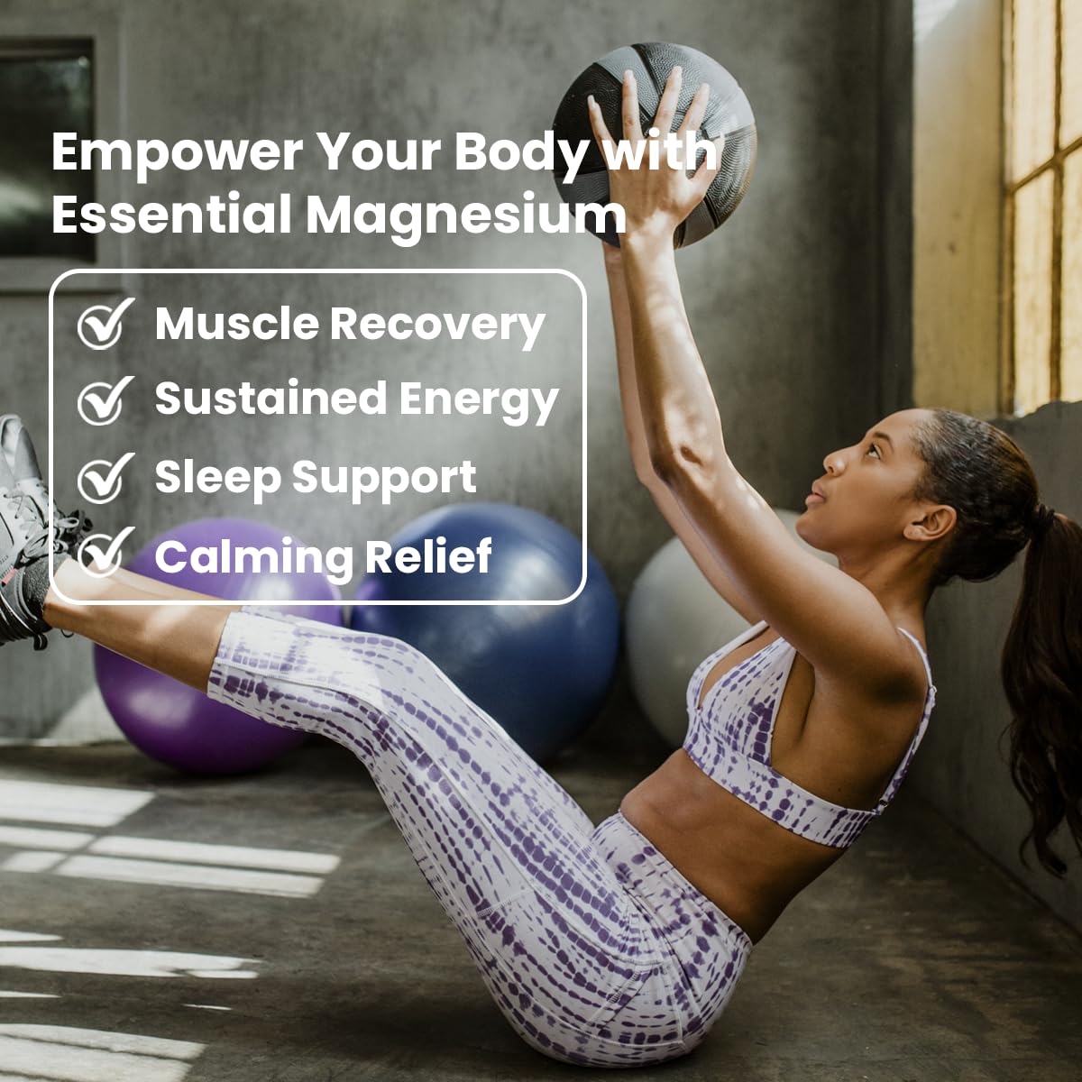 Sanar Naturals Magnesium Glycinate - Supports Sleep, Muscle Health, and Energy Management, Gluten Free, Magnesium Supplement,120 Capsules — Amazon image 3