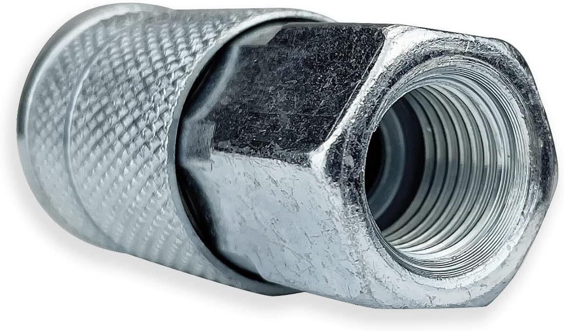 Rema Tip Top ARO Style Push Sleeve 1/4" NPT Female Coupler for Shop Air Line Hose Tools