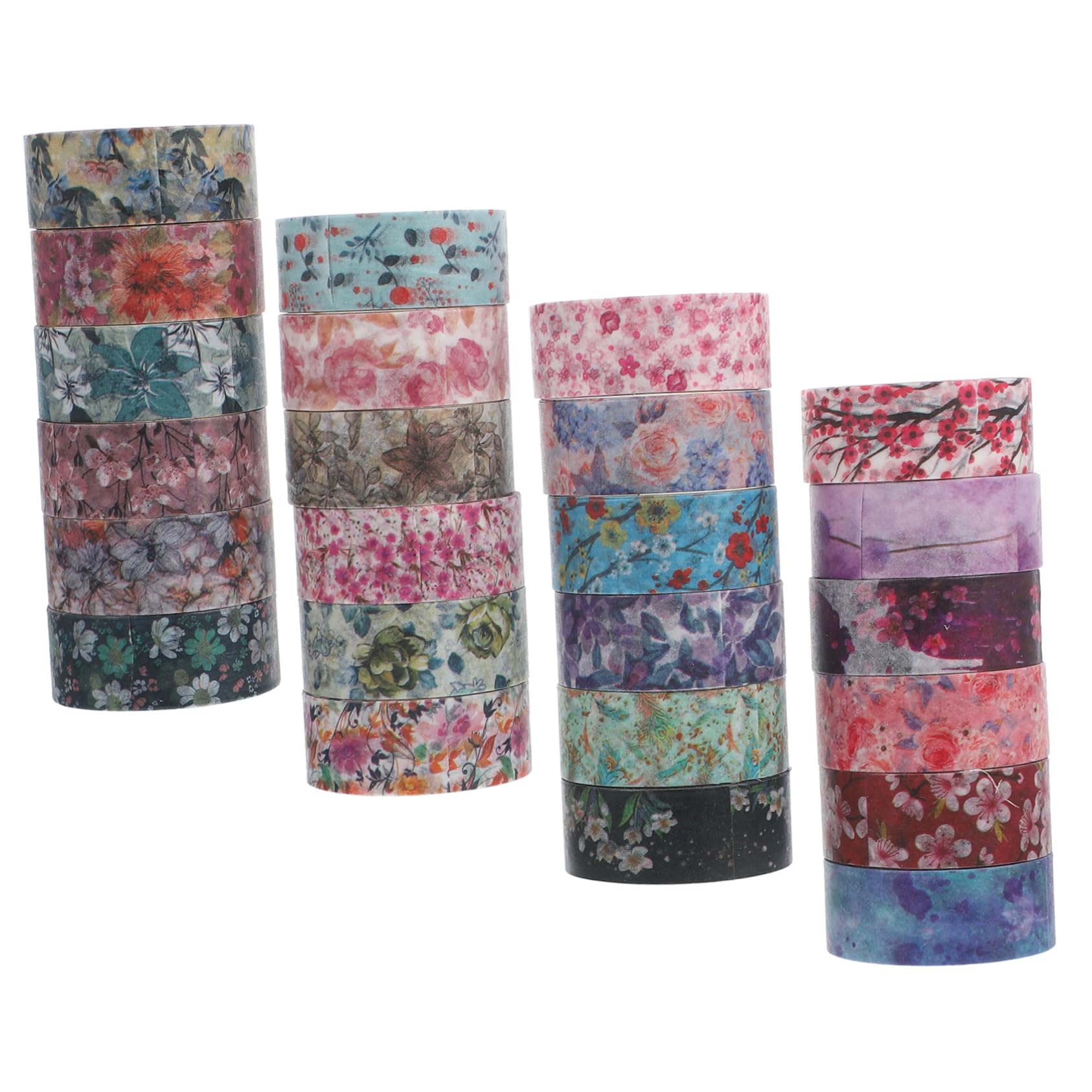 NUOBESTY 120rollen Washi Tape Mit Aesthetic Klebeband Für Scrapbooking Journaling Und Diy-projekte Pro Rolle Dekorative Muster Für Kreative Gestaltung