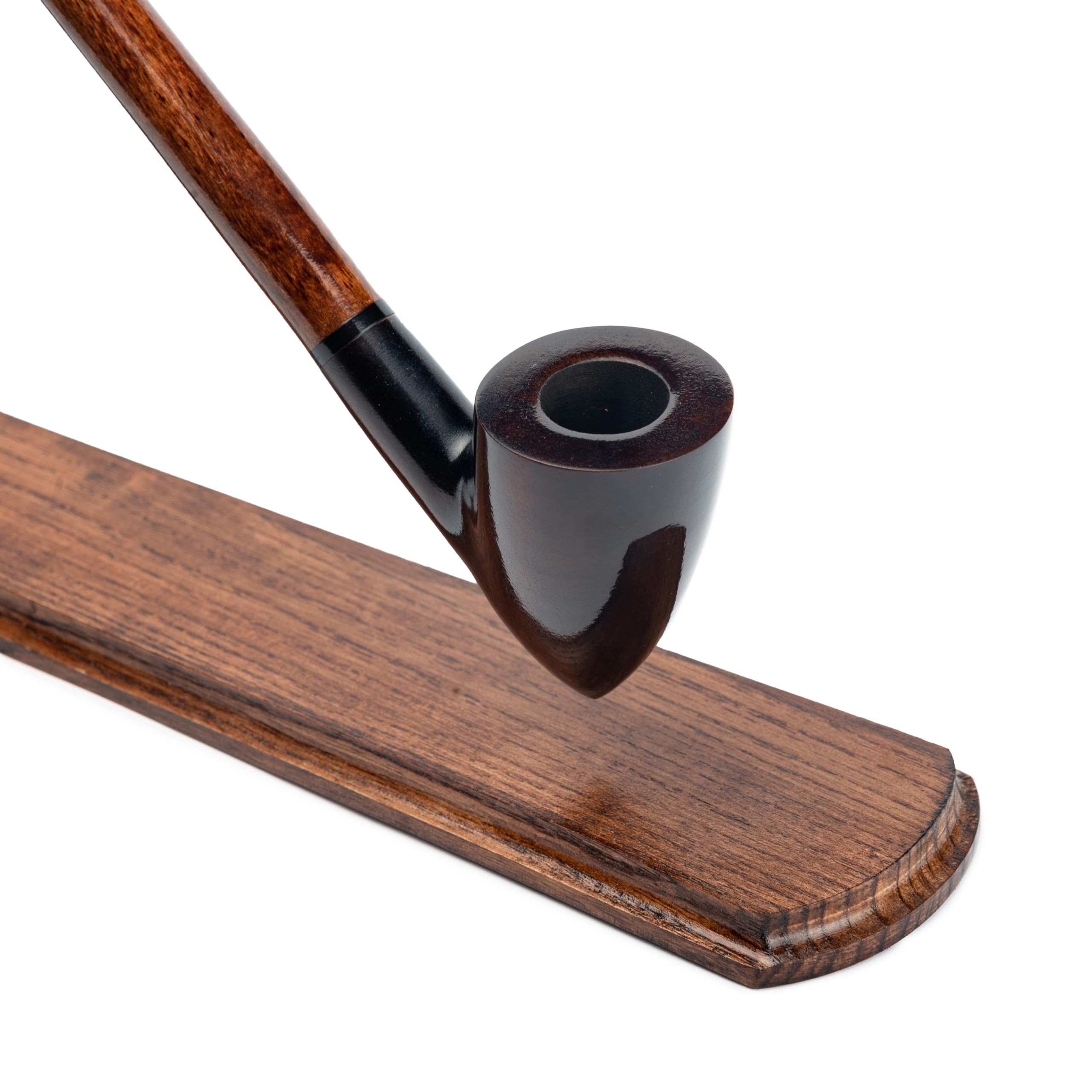 Dr. Watson - Pipa de tabaco - Gandalf, Serie Coleccionable 83, Hecha a mano de madera de peral, (Marrón)