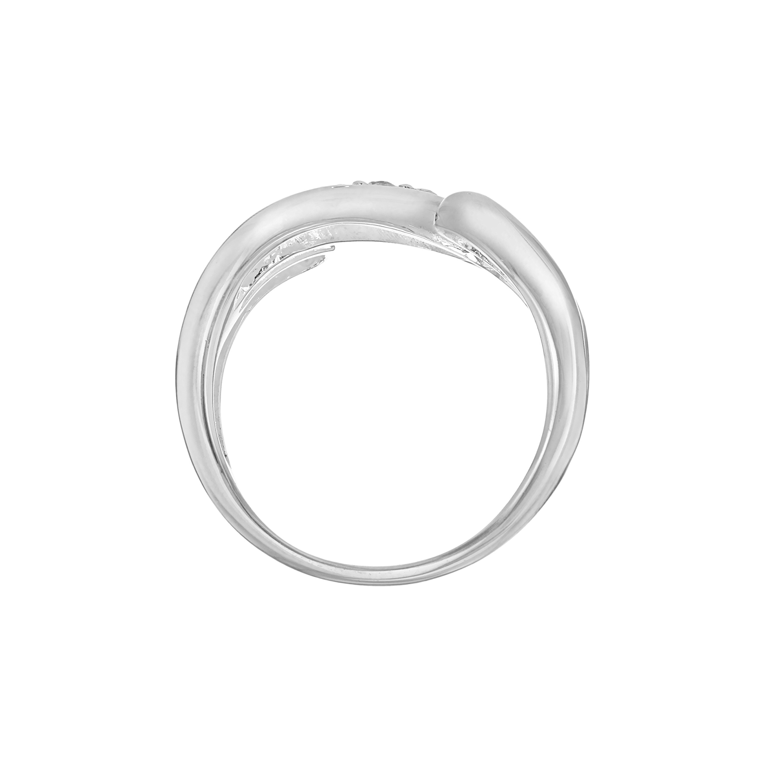 Tuscany Silver Anello da Donna in Argento Sterling 925, con Zirconio Cubico