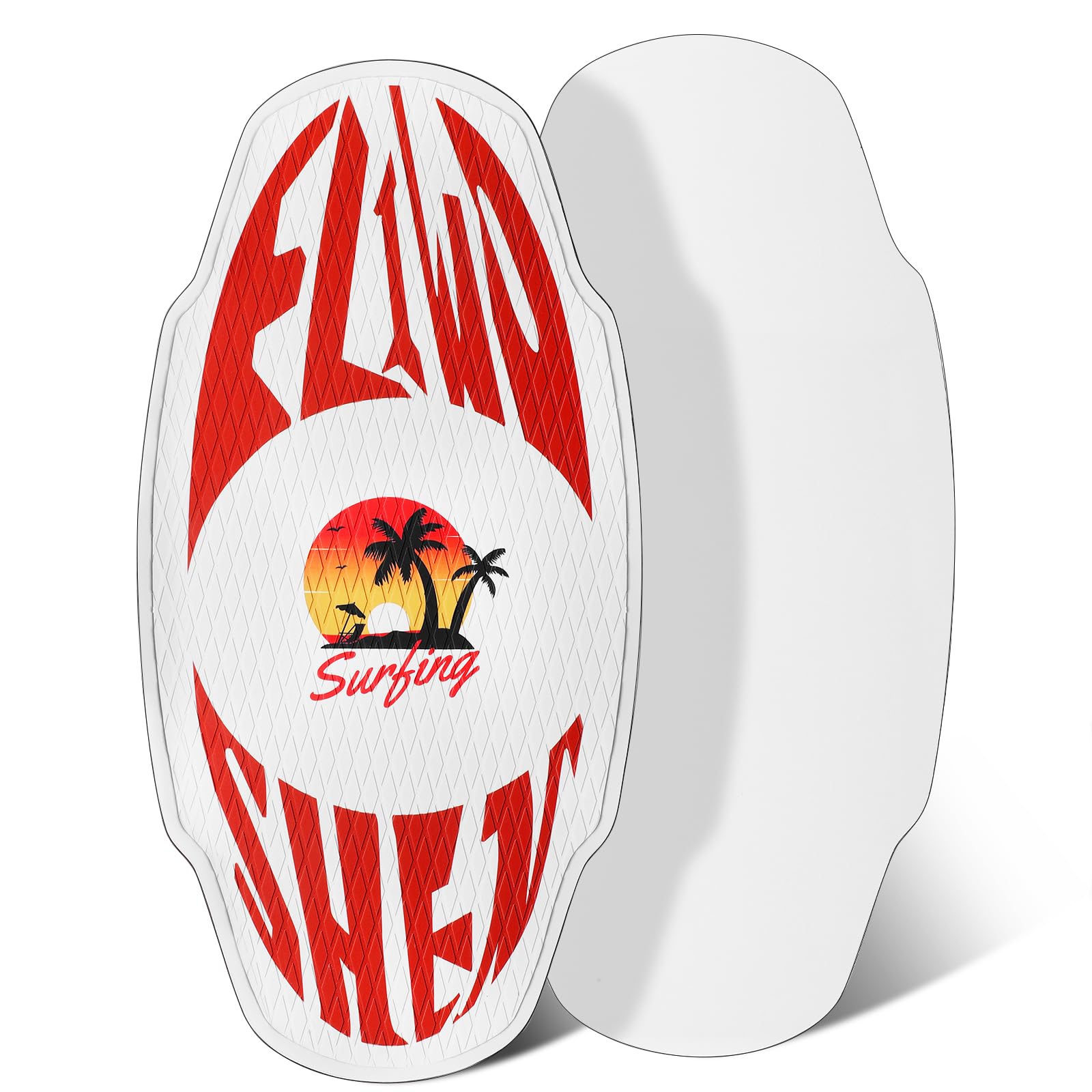 Skimboard 35 inch Skim Board for Kids Adults Wooden Skim Boards with High Gloss Coat for Beach Skimboards for Beginners to Intermediate
