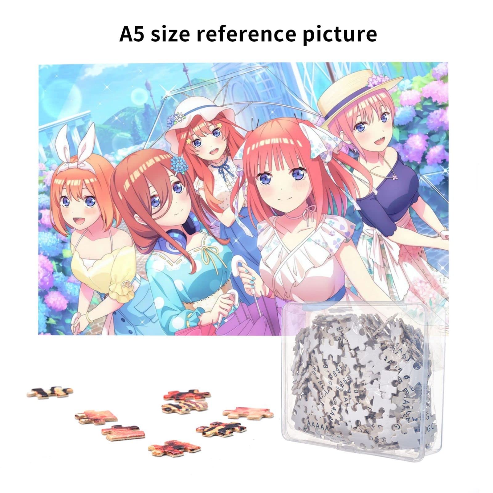 五等分の花嫁 ジグソーパズル フレーム付き 五等分の花嫁 ジグソーパズル フレーム付き